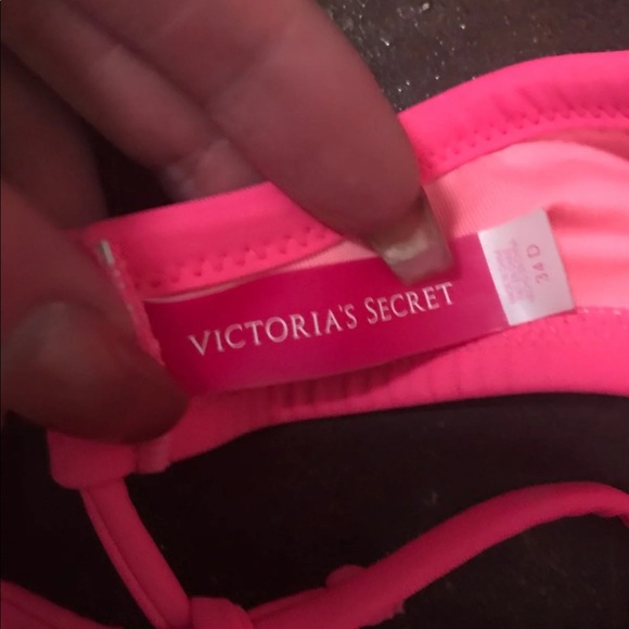 VS PINK bathing suit jus don’t like pink NWOT 34 d - Picture 6 of 6